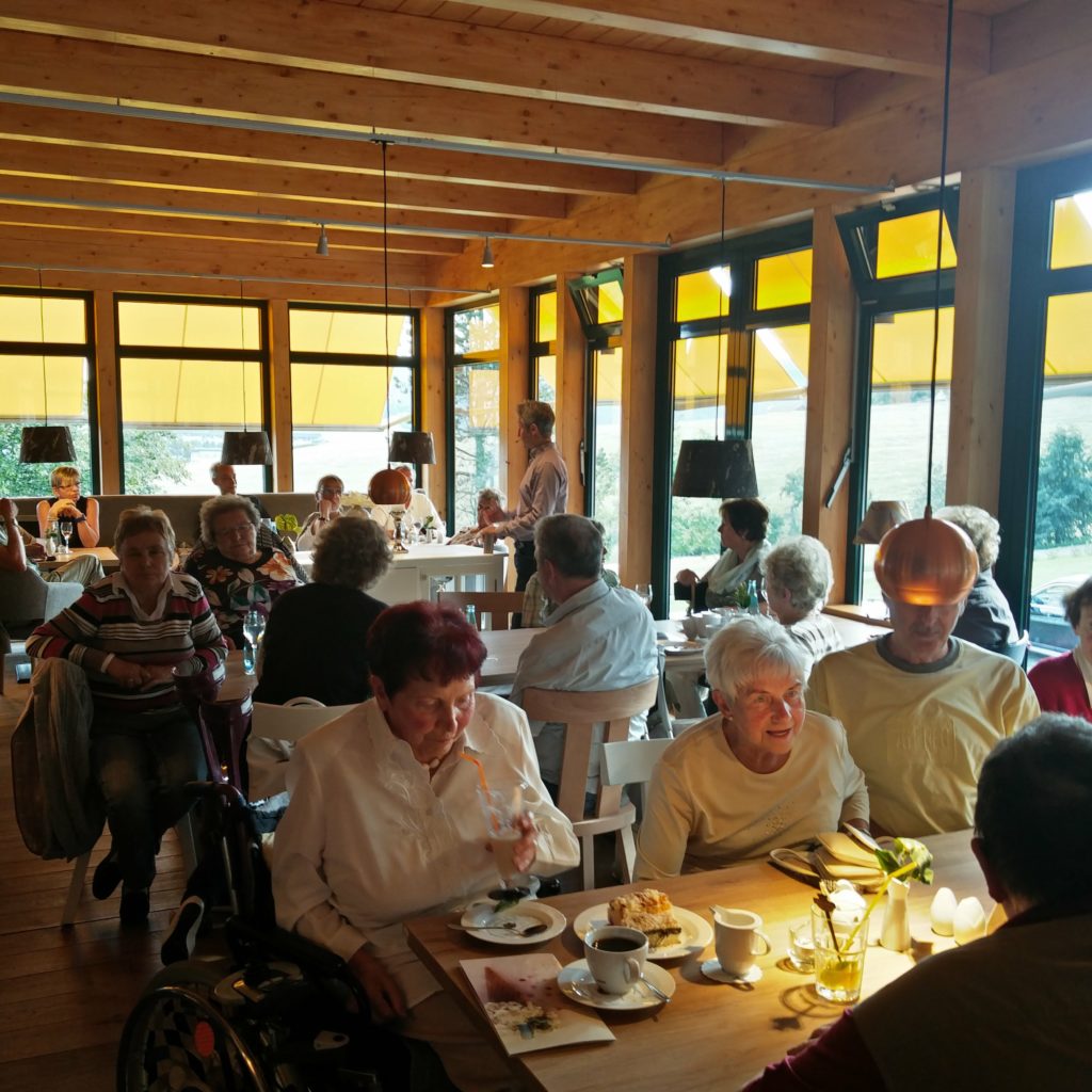 2017 – Besuch im Appartement Hotel Jens Weißflog zum „Kaffeeklatsch mit Jens“