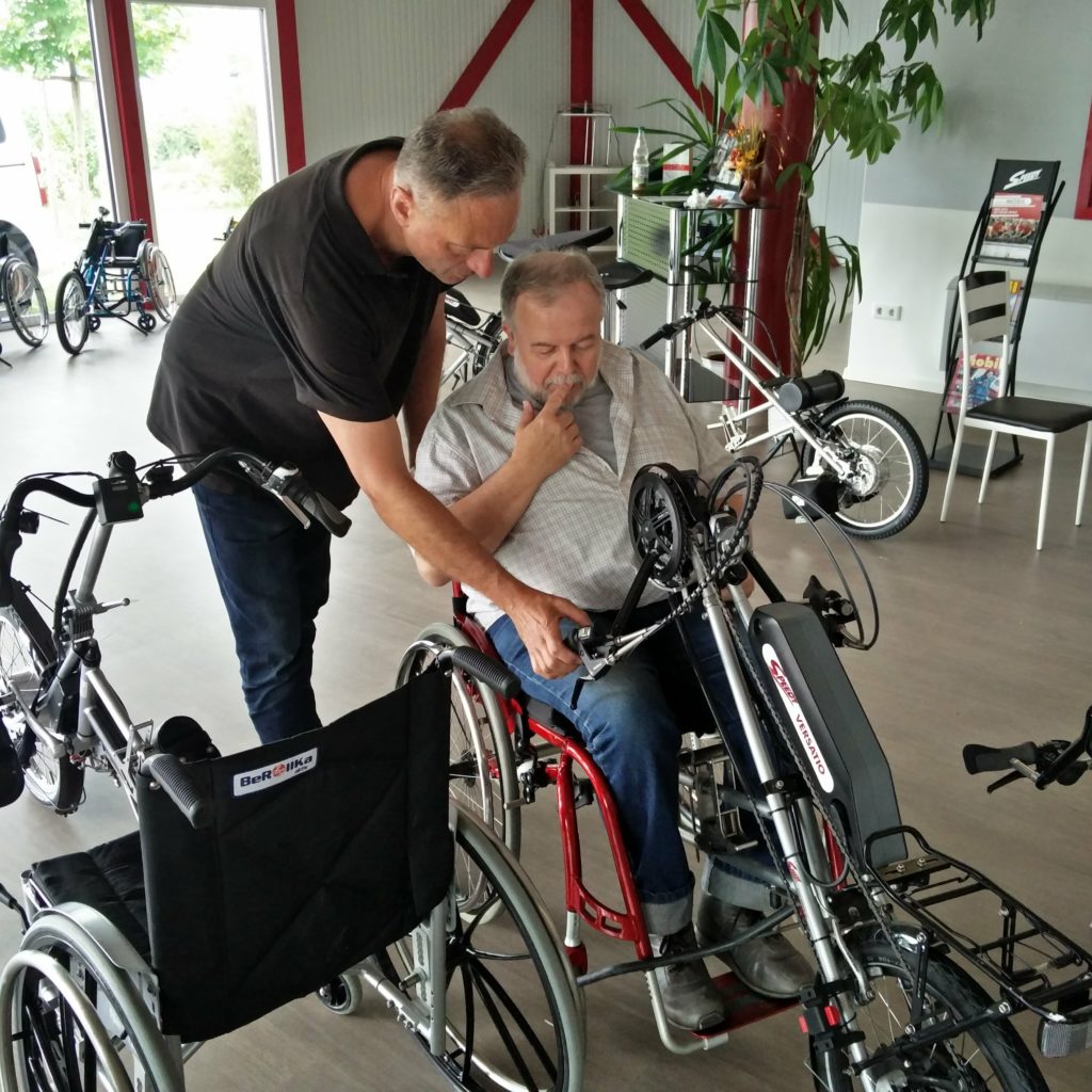 2018 – Wir testen Speedy Hand Bikes in Chemnitz
