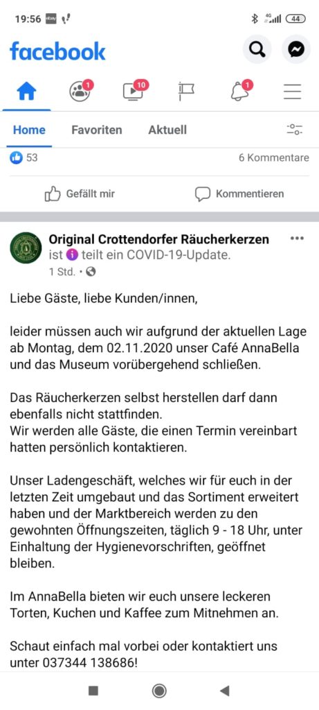 Arbeits-Treffen am 28.11.2020 ist absagt