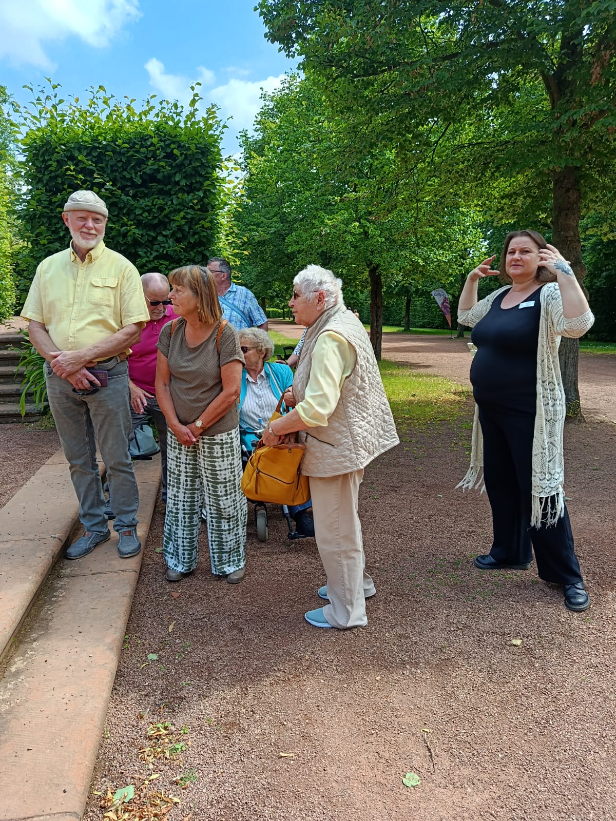 Besuch Schloss Lichtenwalde am 17.06.2026