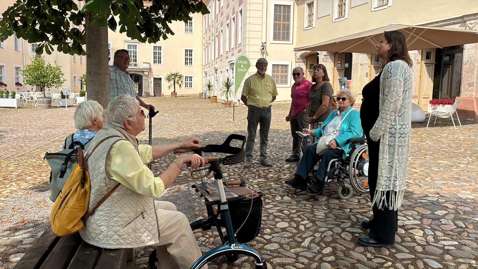 Besuch Schloss Lichtenwalde am 17.06.2026