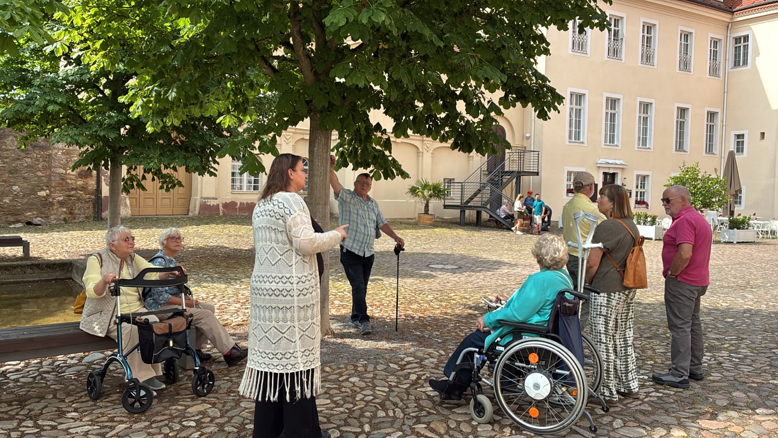 Besuch Schloss Lichtenwalde am 17.06.2026