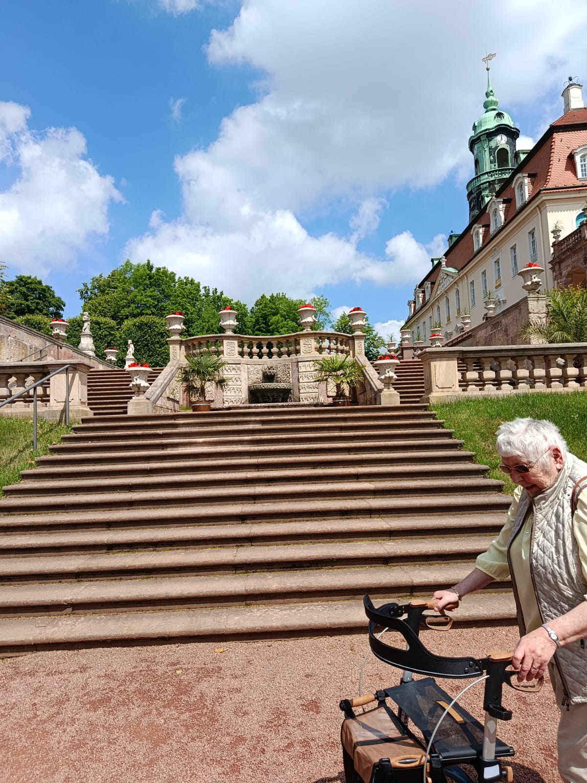 Besuch Schloss Lichtenwalde am 17.06.2026