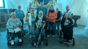 Am 14.7.2026 erlebten wir – die Regionalgruppe 15 Erzgebirge und die Regionalgruppe 11 aus Leipzig im Bundesverband Poliomyelitis e.V. – einen unvergesslichen Ausflug in die Bergkirche St. Marien. Direkt am Annaberger Marktplatz gelegen, bot sie uns eine wunderbare Kulisse für unser Treffen.